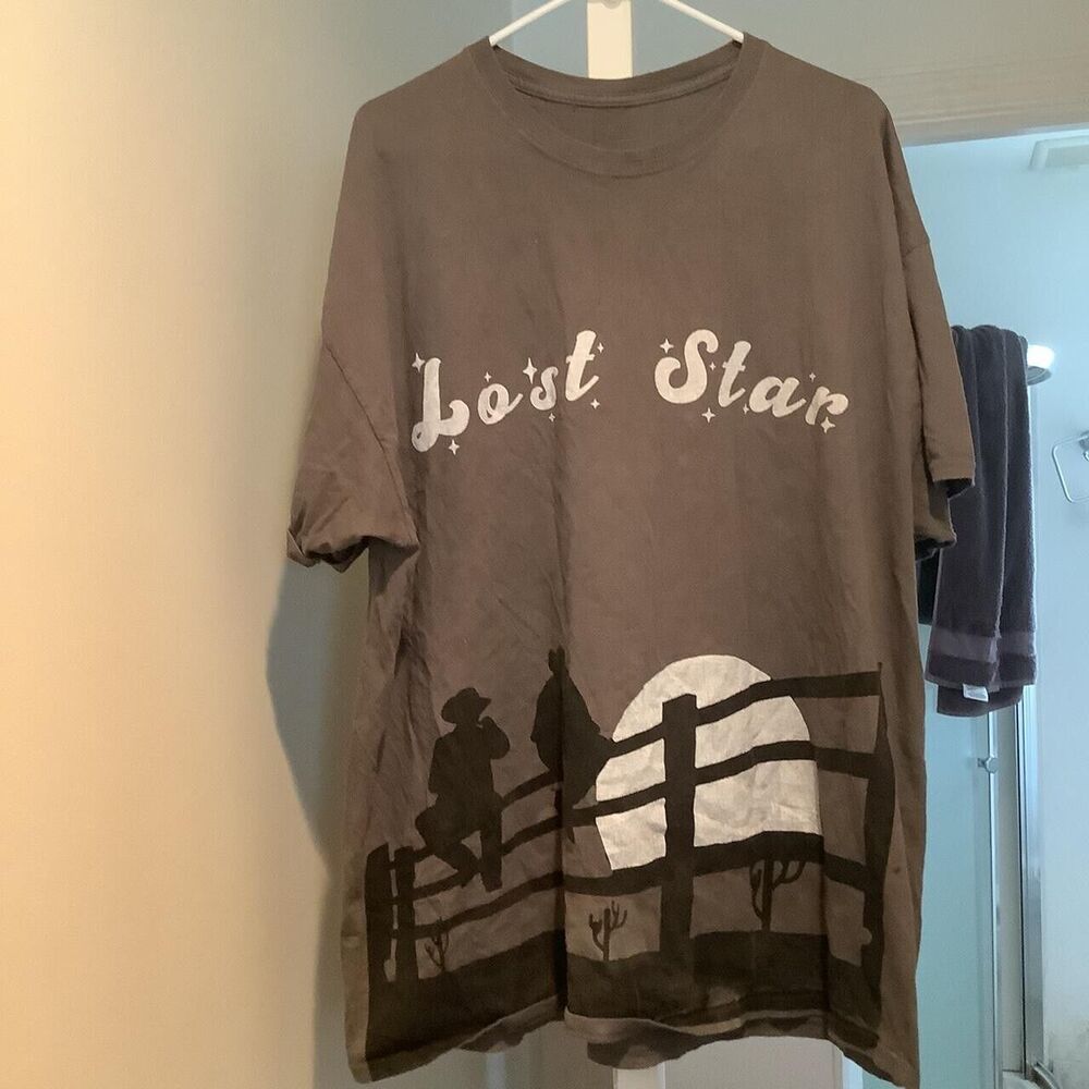 Lost star 6 reasons not to rob me graphic screenprint tee T-shirt size xl extra
